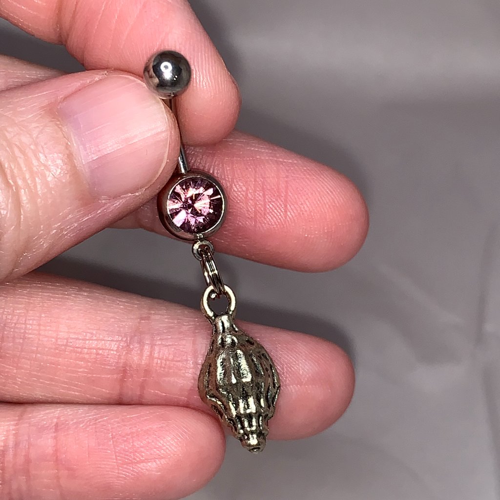 Shell Dangle Belly Ring